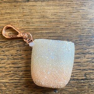 Bath & Body Works hand sanitizer Keychain Pouch holder